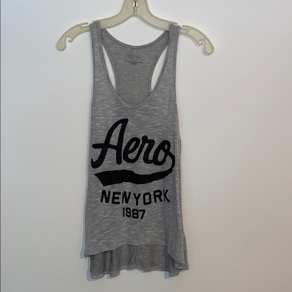 Aeropostale Gray Tank Top - Picture 2 of 5